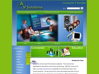 E-Commerce web site